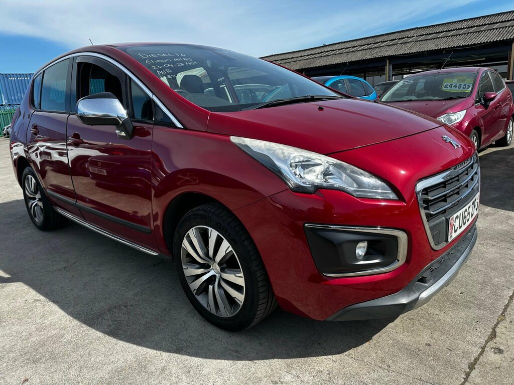 Peugeot 3008 1.6 Bluehdi Active Etg Euro 6 Ss CU65ZFJ Red #3