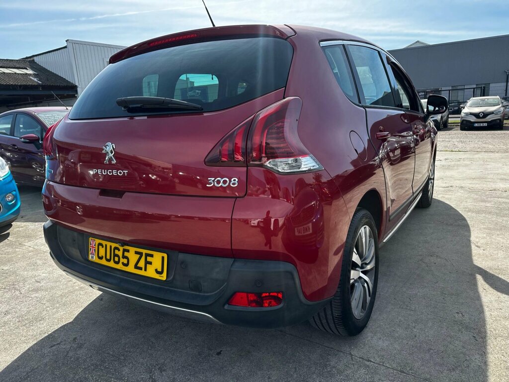 Peugeot 3008 1.6 Bluehdi Active Etg Euro 6 Ss CU65ZFJ Red #5