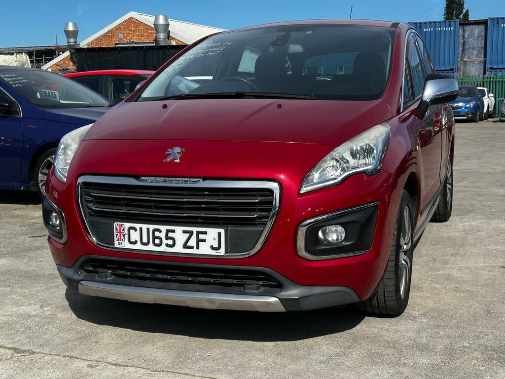 Peugeot 3008 1.6 Bluehdi Active Etg Euro 6 Ss CU65ZFJ Red #2