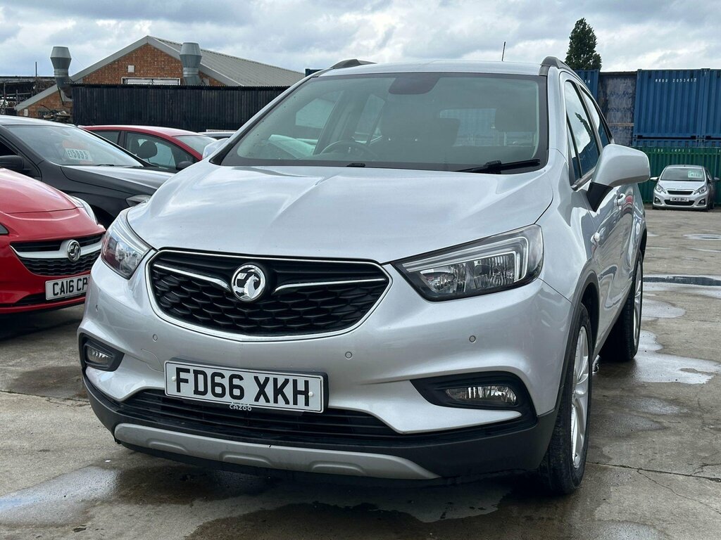 Vauxhall Mokka X 1.4I Turbo Active Euro 6 Ss FD66XKH Silver #2