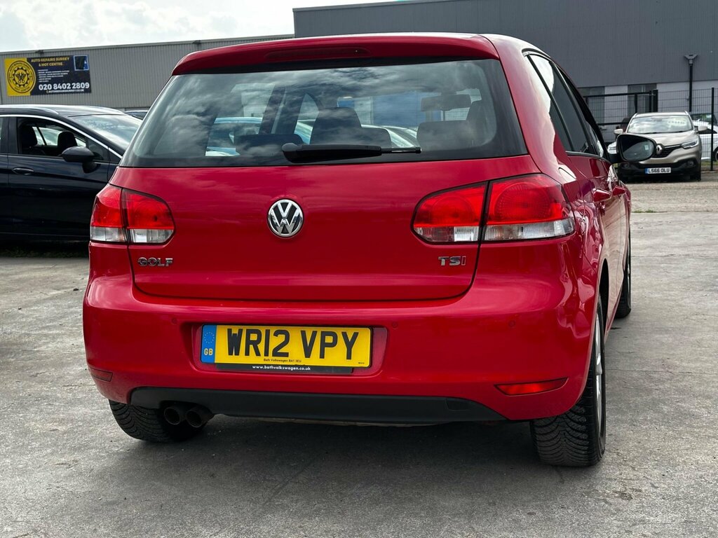 Volkswagen Golf 1.4 Tsi Match Euro 5 WR12VPY Red #5