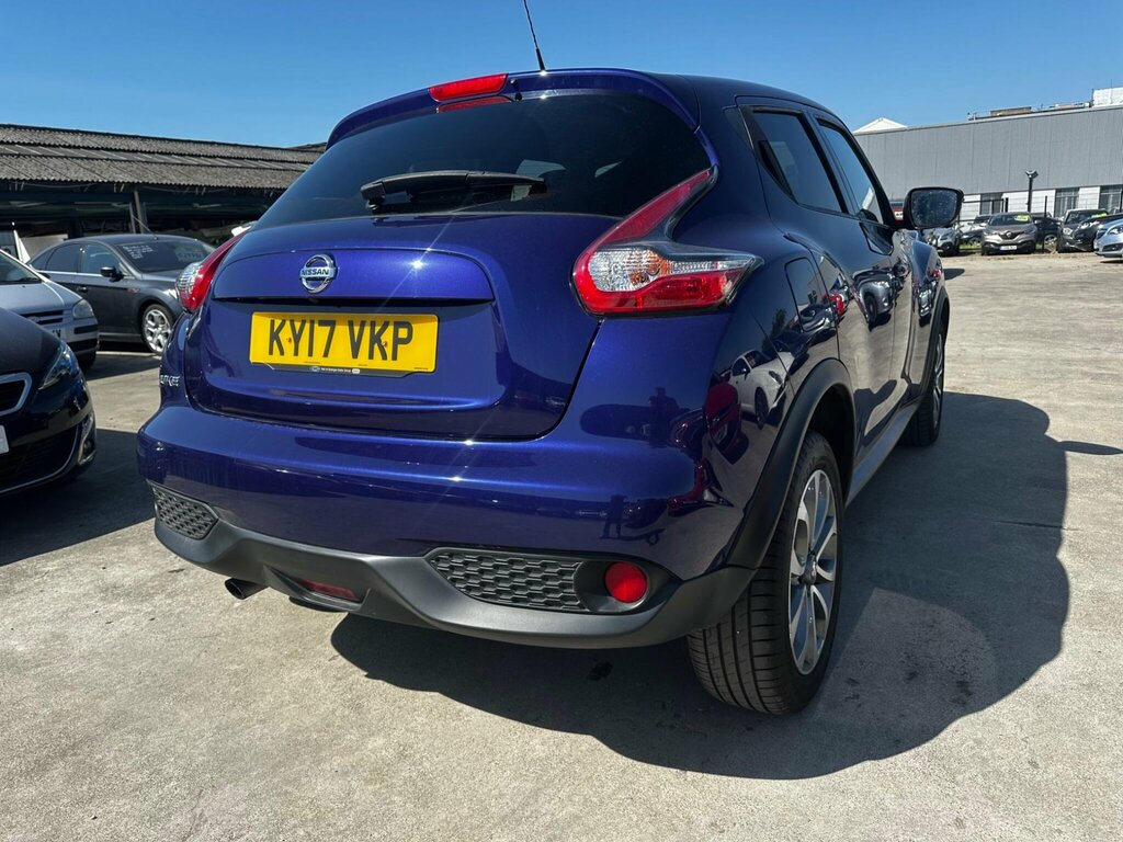 Nissan Juke 1.2 Dig-t Tekna Euro 6 Ss KY17VKP Blue #5