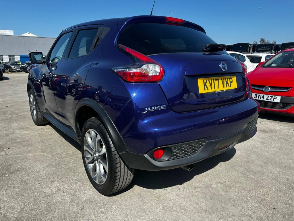 Nissan Juke 1.2 Dig-t Tekna Euro 6 Ss KY17VKP Blue #6