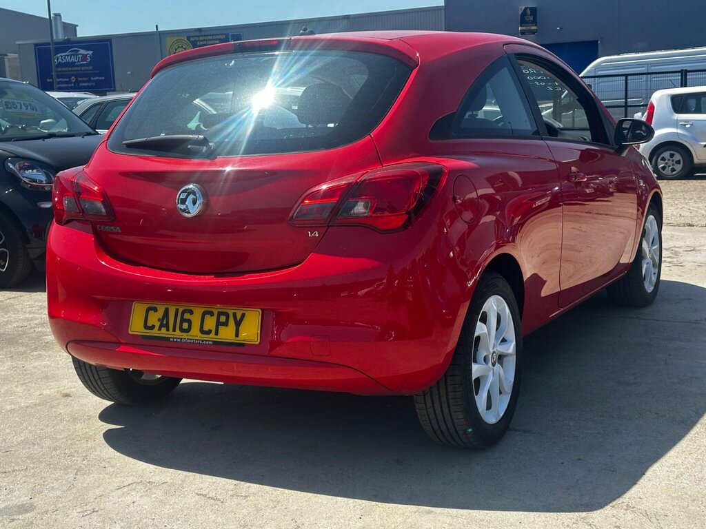 Vauxhall Corsa 1.4I Ecoflex Sting Euro 6 CA16CPY Red #5