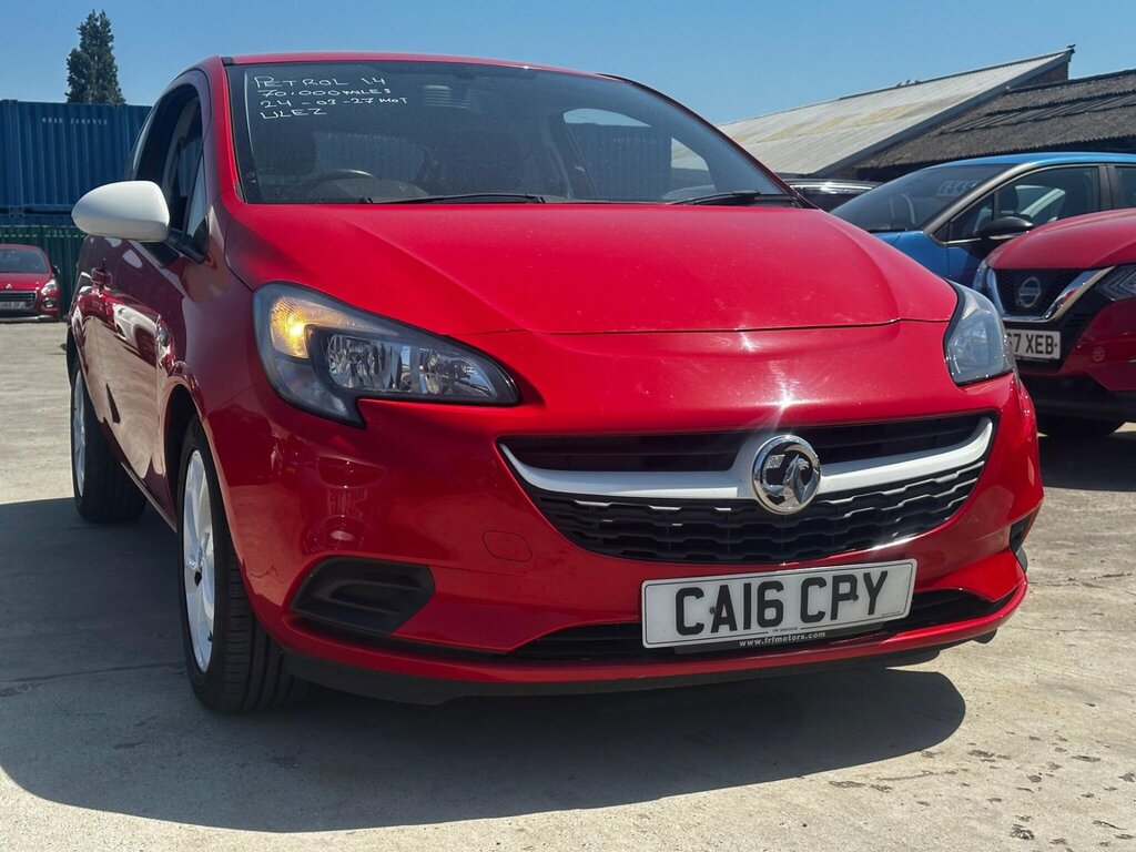 Vauxhall Corsa 1.4I Ecoflex Sting Euro 6 Red
