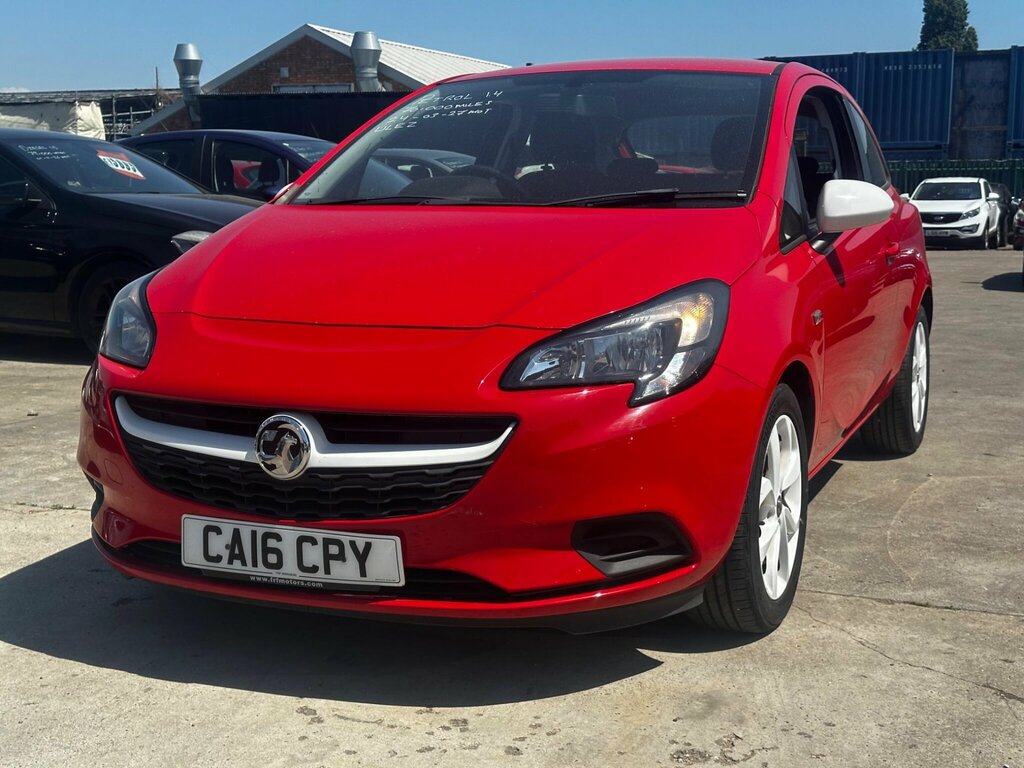 Vauxhall Corsa 1.4I Ecoflex Sting Euro 6 CA16CPY Red #2