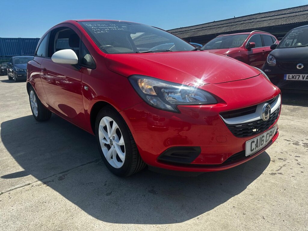 Vauxhall Corsa 1.4I Ecoflex Sting Euro 6 CA16CPY Red #3