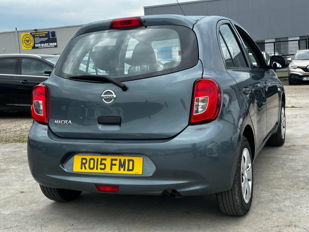 Nissan Micra 1.2 Visia Euro 5 RO15FMD Grey #5