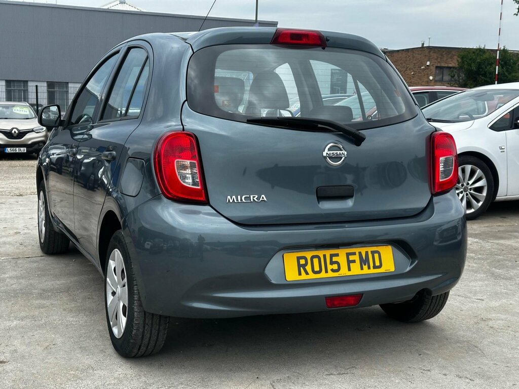 Nissan Micra 1.2 Visia Euro 5 RO15FMD Grey #6
