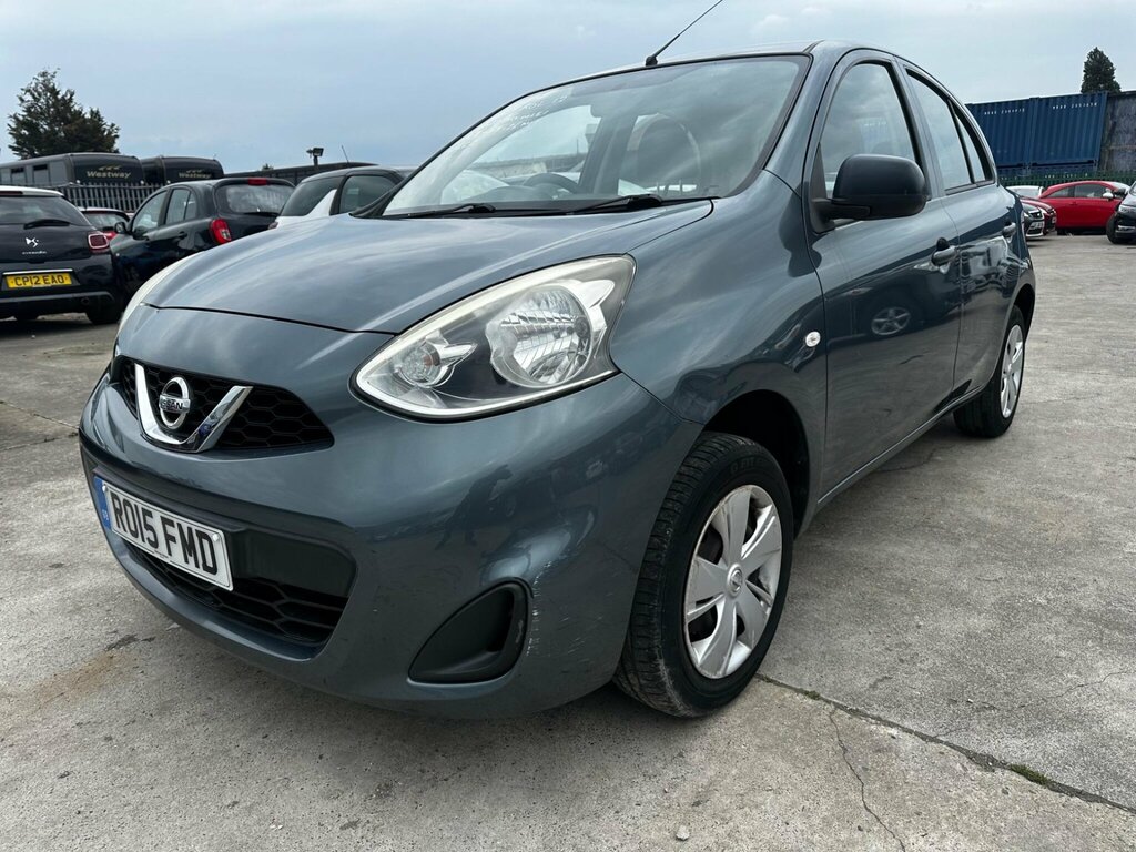 Nissan Micra 1.2 Visia Euro 5 RO15FMD Grey #4