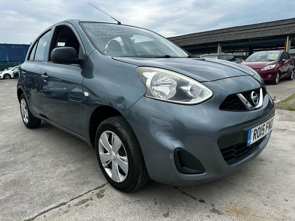Nissan Micra 1.2 Visia Euro 5 RO15FMD Grey #3