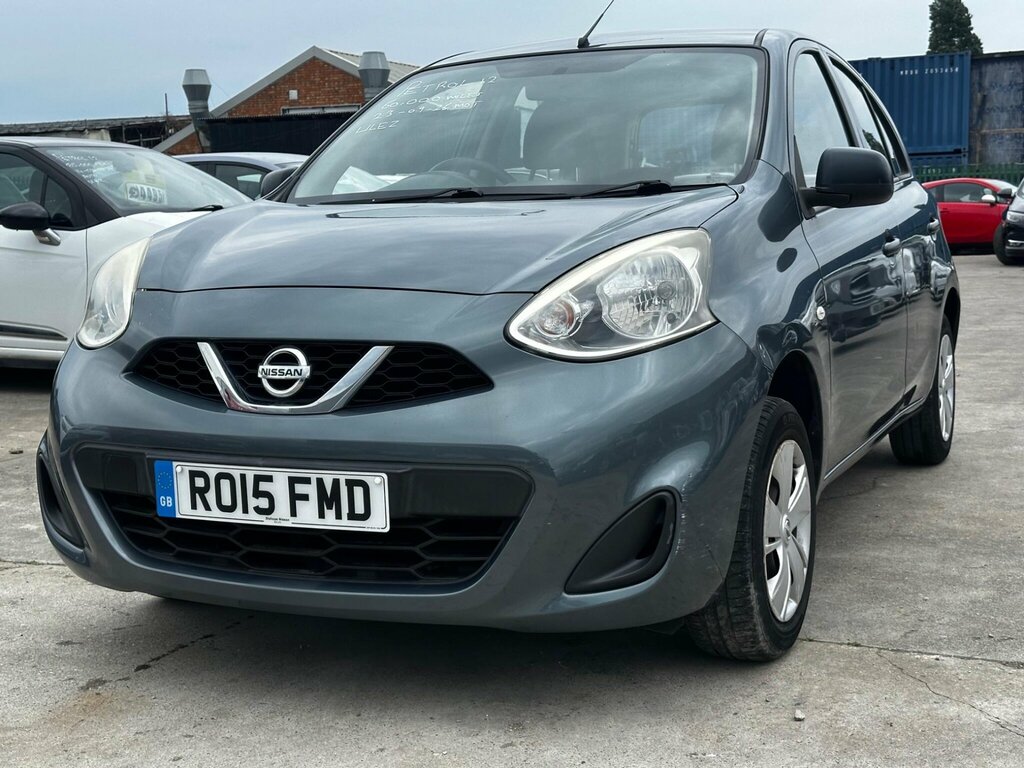 Nissan Micra 1.2 Visia Euro 5 RO15FMD Grey #2