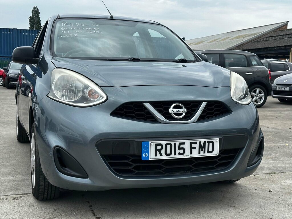 Nissan Micra 1.2 Visia Euro 5 Grey