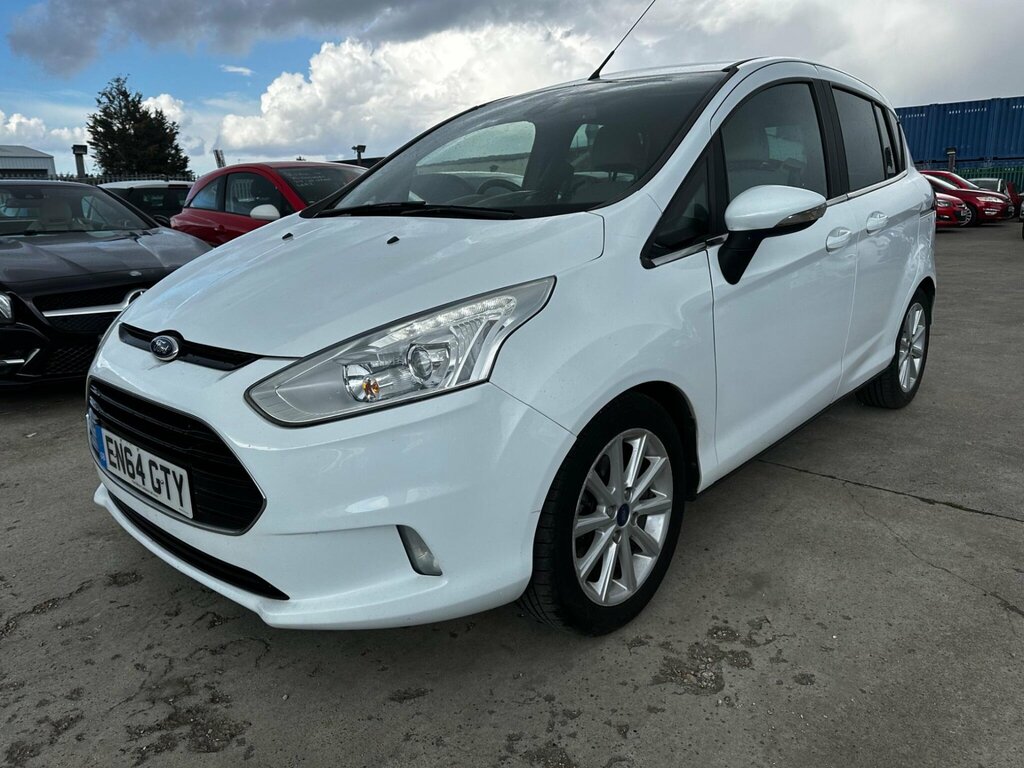 Ford B-Max 1.6 Titanium Powershift Euro 5 EN64GTY White #4