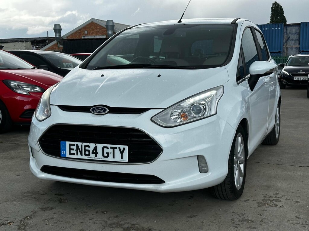Ford B-Max 1.6 Titanium Powershift Euro 5 EN64GTY White #2