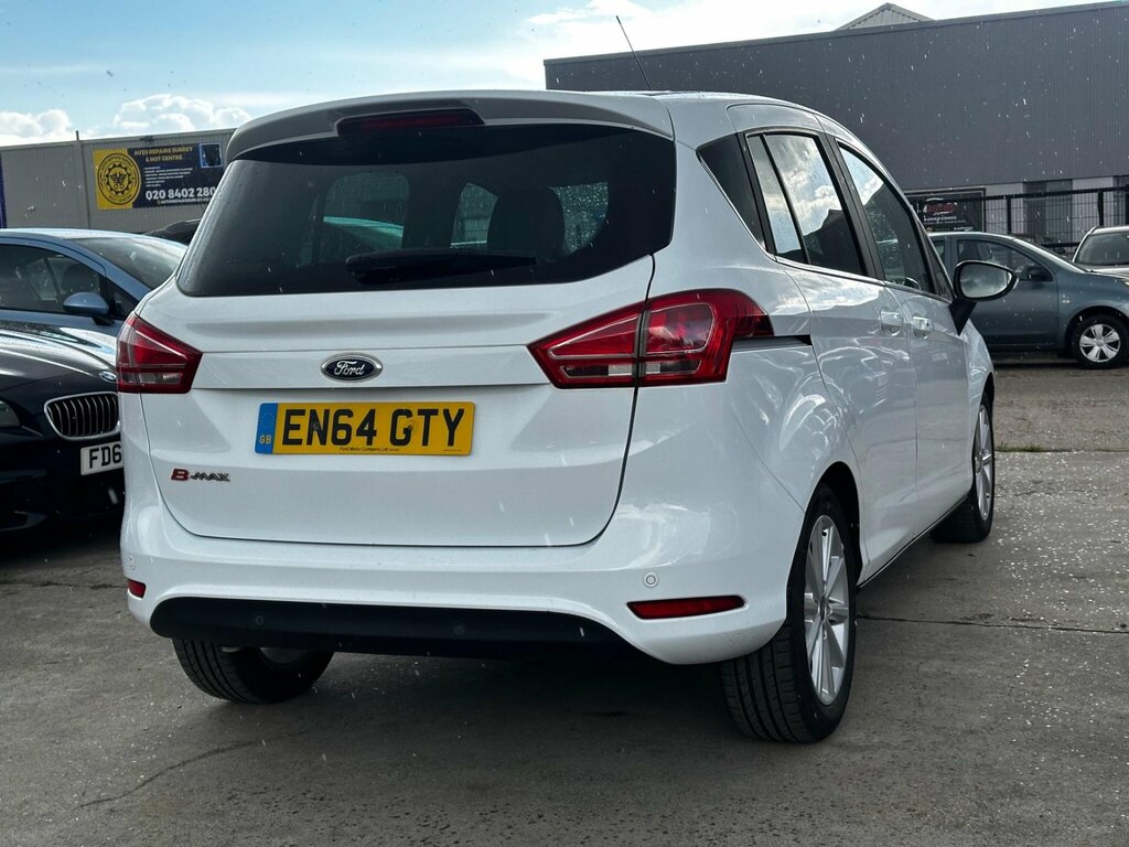 Ford B-Max 1.6 Titanium Powershift Euro 5 EN64GTY White #5