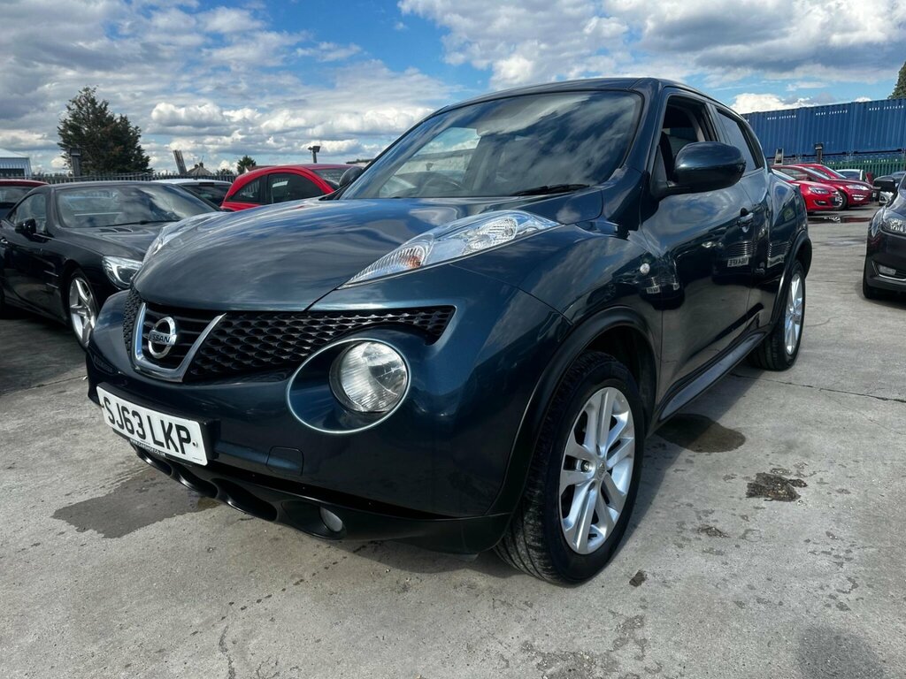 Nissan Juke 1.6 Acenta Premium Euro 5 Ss SJ63LKP Blue #4