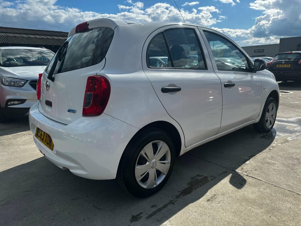 Nissan Micra 1.2 Visia Euro 5 SC63XOK White #5