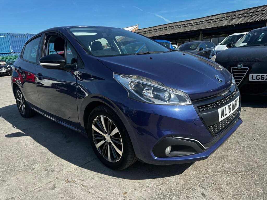 Peugeot 208 1.2 Puretech Xs White Euro 6 ML16MBX Blue #3