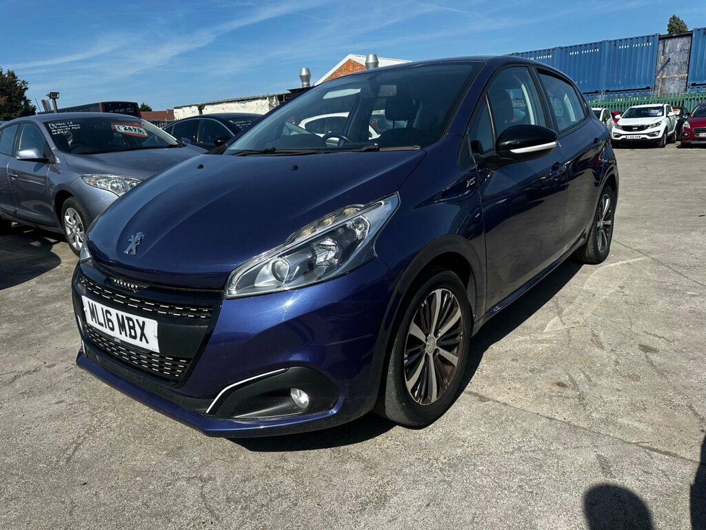 Peugeot 208 1.2 Puretech Xs White Euro 6 ML16MBX Blue #4
