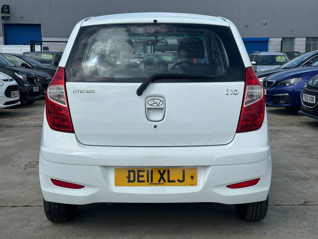 Hyundai I10 1.2 Active Euro 5 DE11XLJ White #6