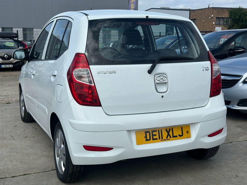 Hyundai I10 1.2 Active Euro 5 DE11XLJ White #4