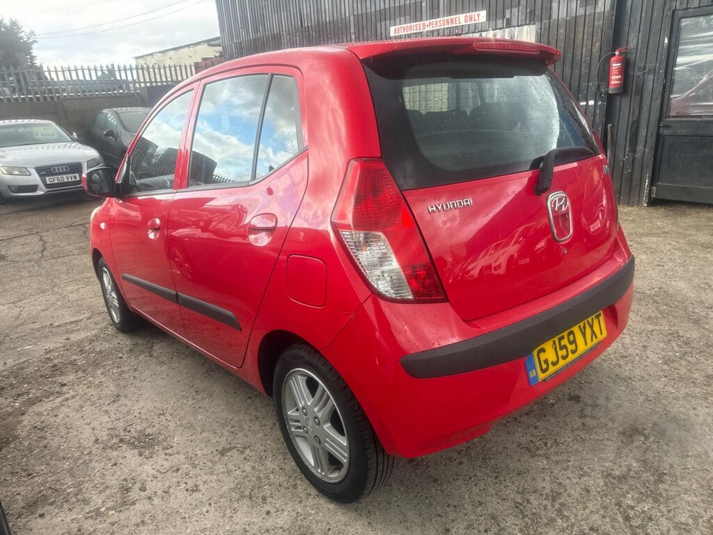 Hyundai I10 1.2 Style Euro 4 GJ59YXT Red #4