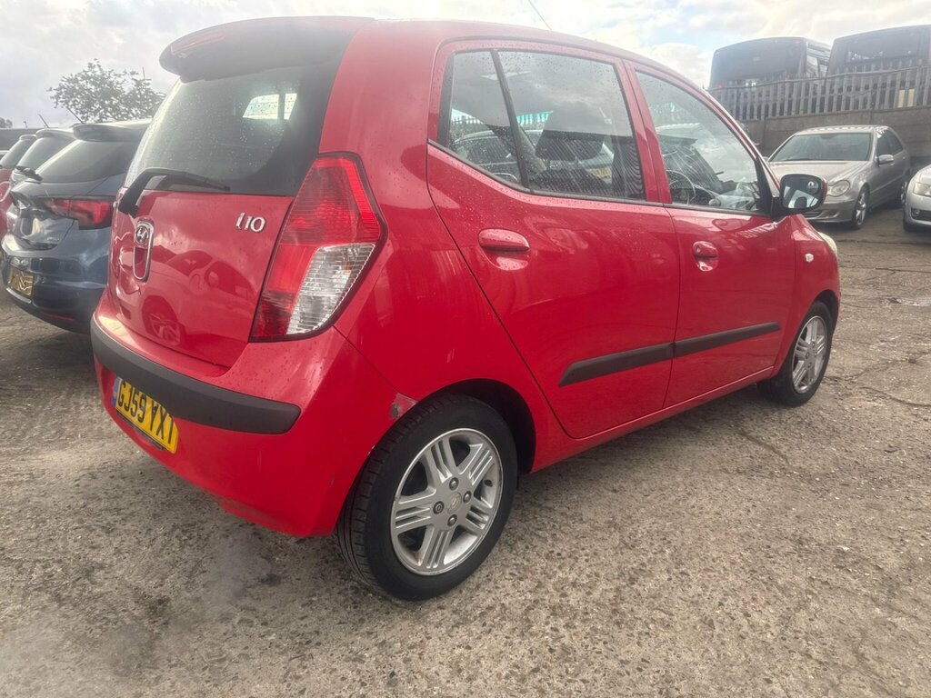 Hyundai I10 1.2 Style Euro 4 GJ59YXT Red #3