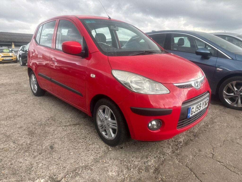 Hyundai I10 1.2 Style Euro 4 GJ59YXT Red #2