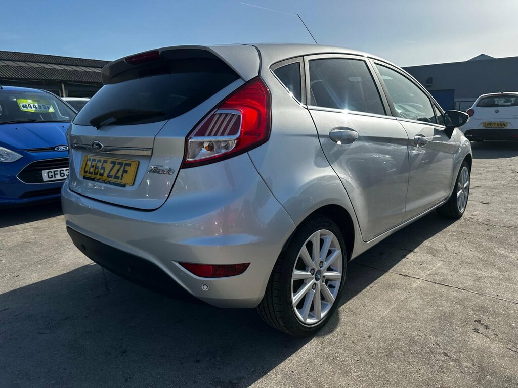 Ford Fiesta 1.6 Titanium Powershift Euro 6 CE65ZZF Silver #5