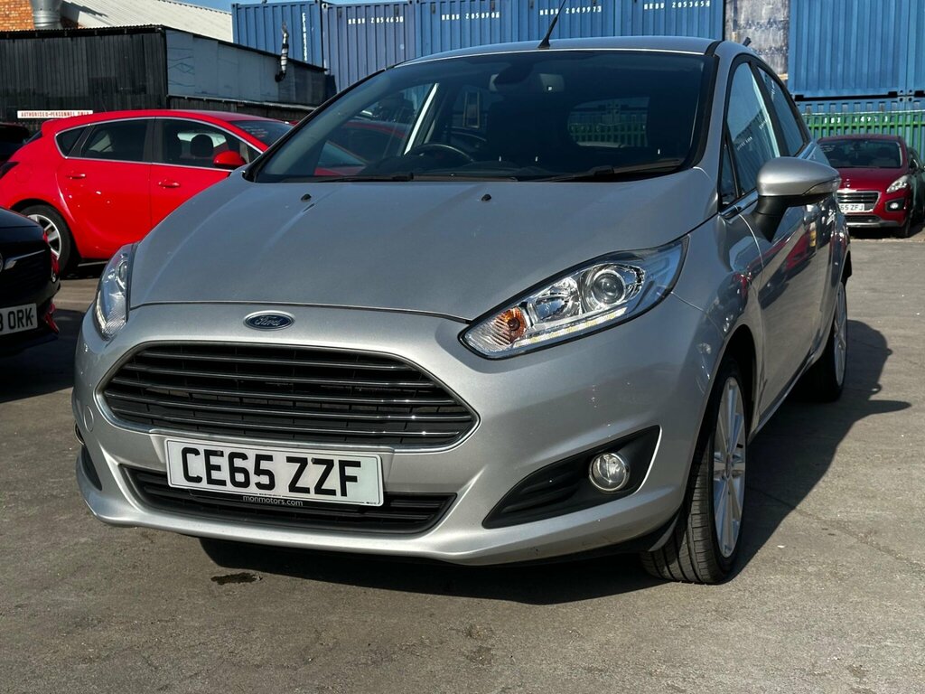 Ford Fiesta 1.6 Titanium Powershift Euro 6 CE65ZZF Silver #2