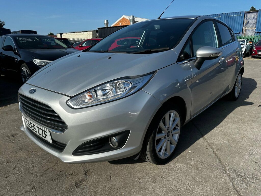 Ford Fiesta 1.6 Titanium Powershift Euro 6 CE65ZZF Silver #4