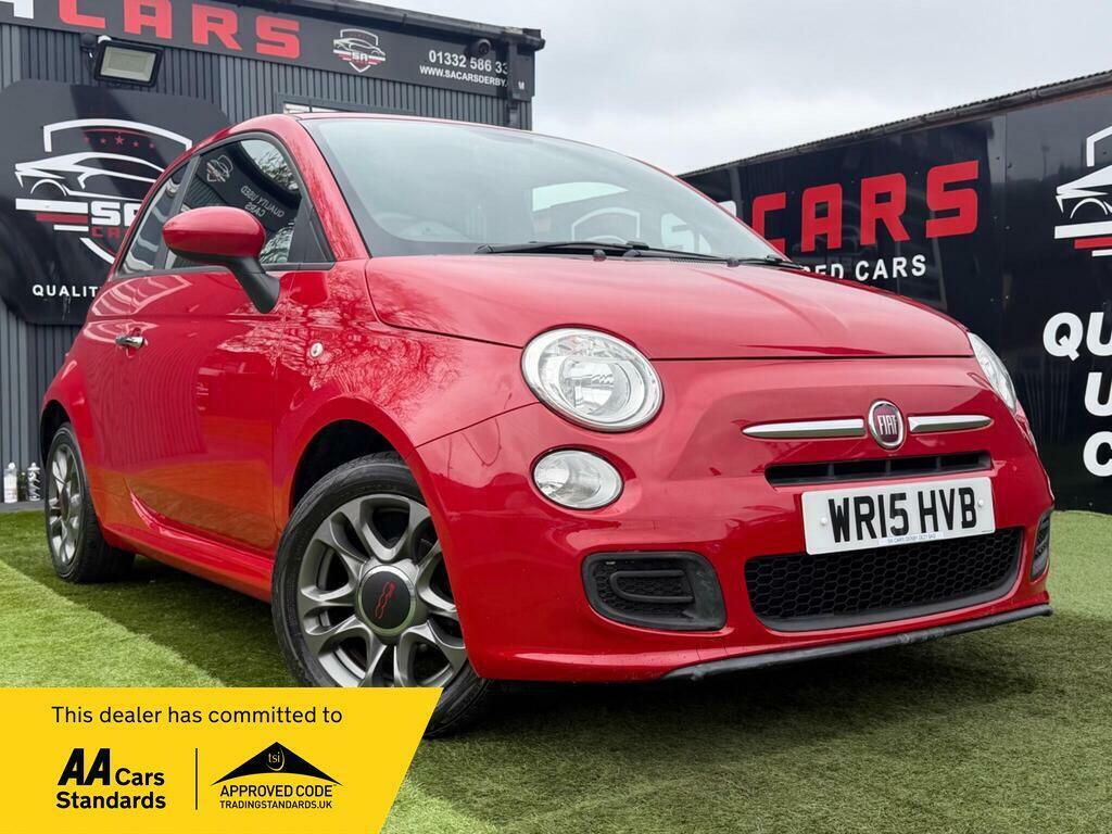 Fiat 500 1.2 S Hatchback Euro 6 Ss 69 Red