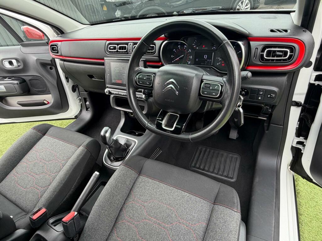 Citroen C3 1.2 Puretech Flair Hatchback Eur AK17DZP White #3