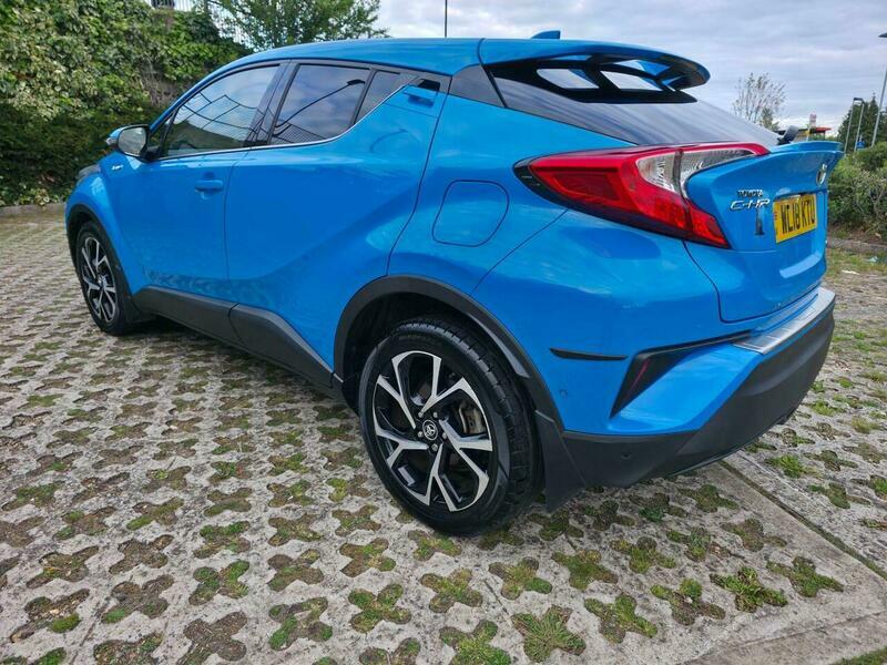 Toyota C-Hr 1.8 Vvt-h Design Cvt WL18KTU Blue #4