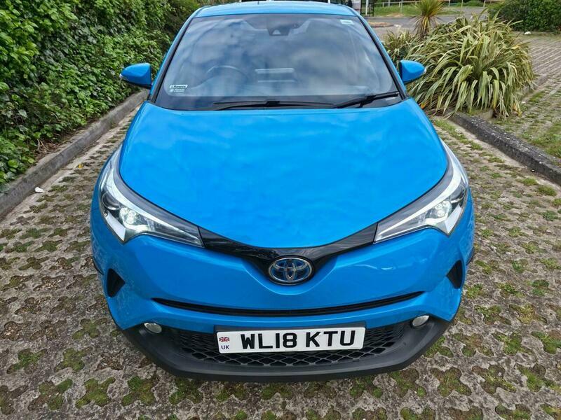 Toyota C-Hr 1.8 Vvt-h Design Cvt WL18KTU Blue #2