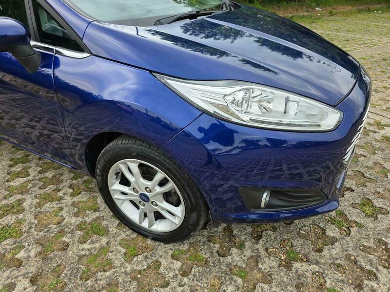 Ford Fiesta 1.0T Ecoboost Zetec Euro AU66WFF Blue #2