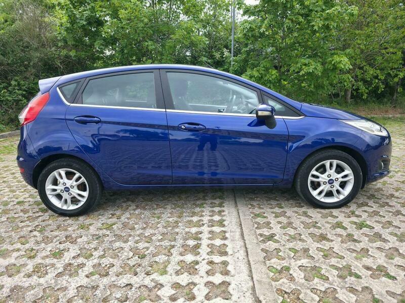 Ford Fiesta 1.0T Ecoboost Zetec Euro AU66WFF Blue #5