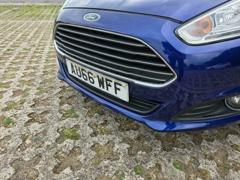 Ford Fiesta 1.0T Ecoboost Zetec Euro AU66WFF Blue #4