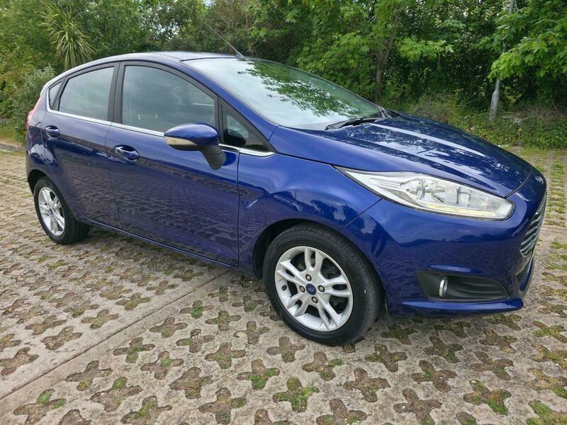 Ford Fiesta 1.0T Ecoboost Zetec Euro Blue
