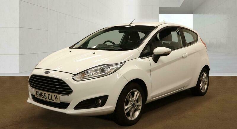 Ford Fiesta 1.25 Zetec Euro 6 GM65CLY White #2