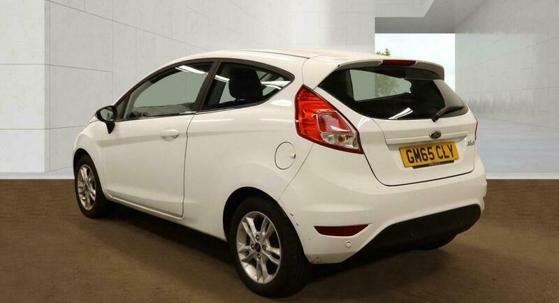 Ford Fiesta 1.25 Zetec Euro 6 GM65CLY White #6