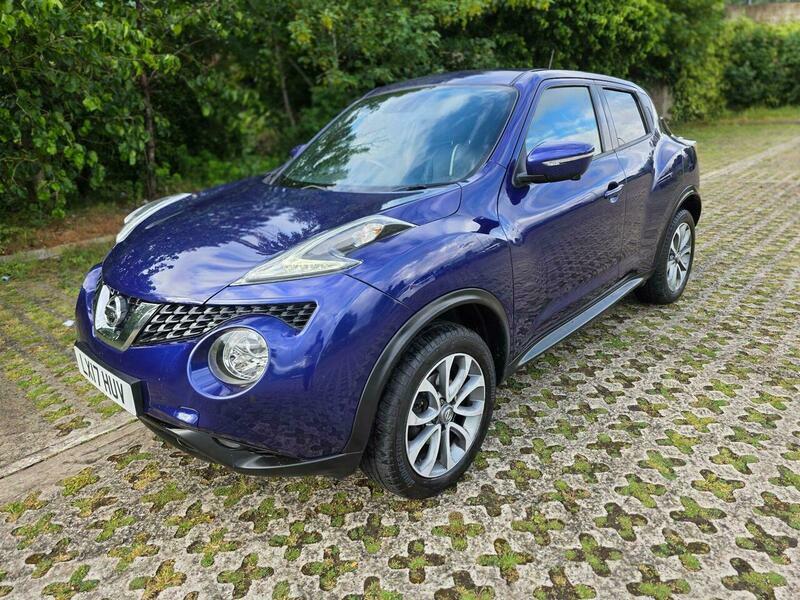 Nissan Juke 1.6 Tekna Xtron Euro LX17HUV Blue #3