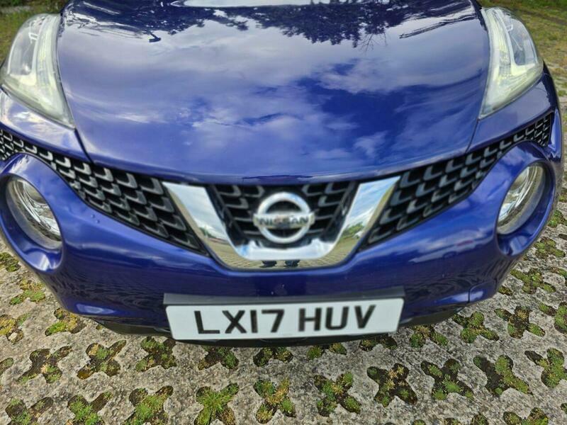 Nissan Juke 1.6 Tekna Xtron Euro LX17HUV Blue #5