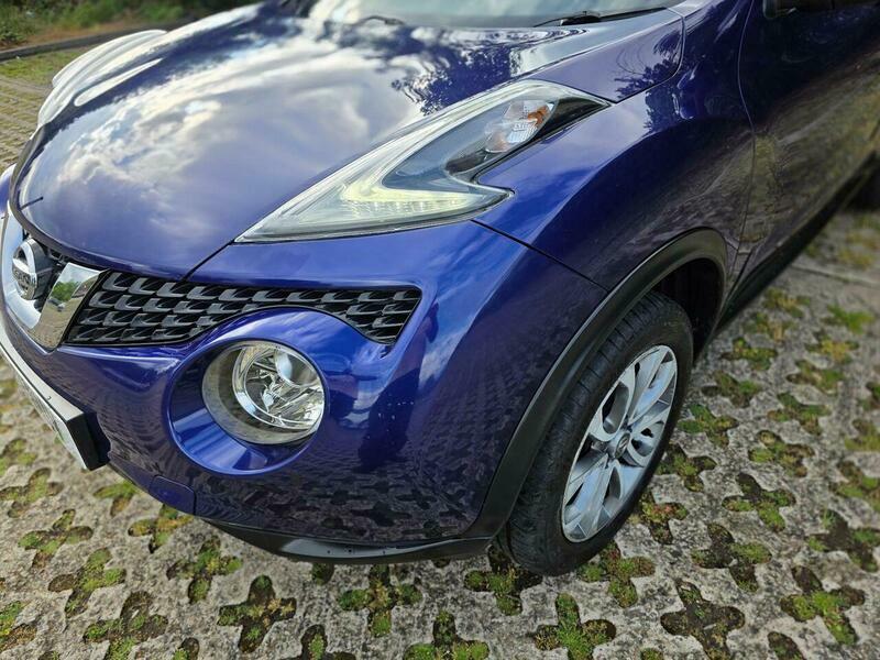 Nissan Juke 1.6 Tekna Xtron Euro LX17HUV Blue #6