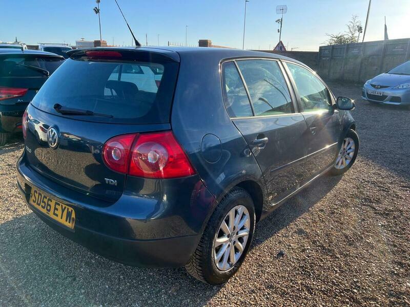 Volkswagen Golf 1.9 Tdi Match Dsg Blue #4