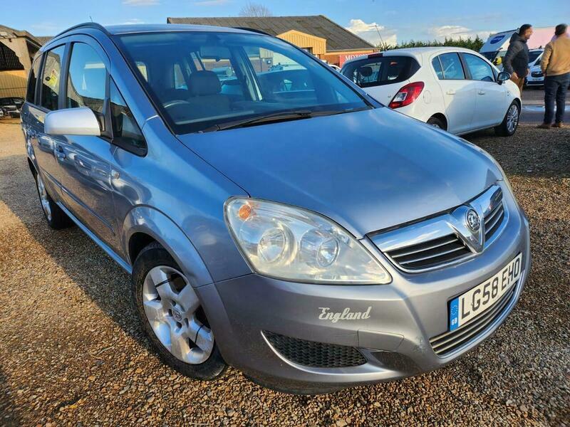 Vauxhall Zafira 1.6 Exclusiv Euro 4 Silver #6