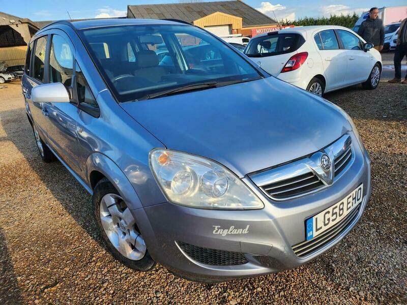 Vauxhall Zafira 1.6 Exclusiv Euro 4 Silver #3