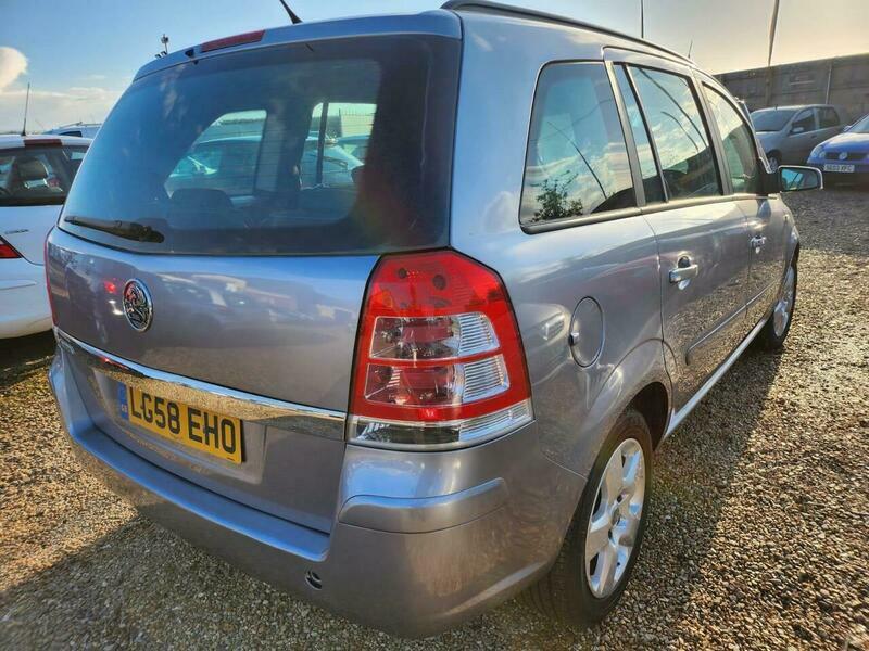 Vauxhall Zafira 1.6 Exclusiv Euro 4 Silver #4