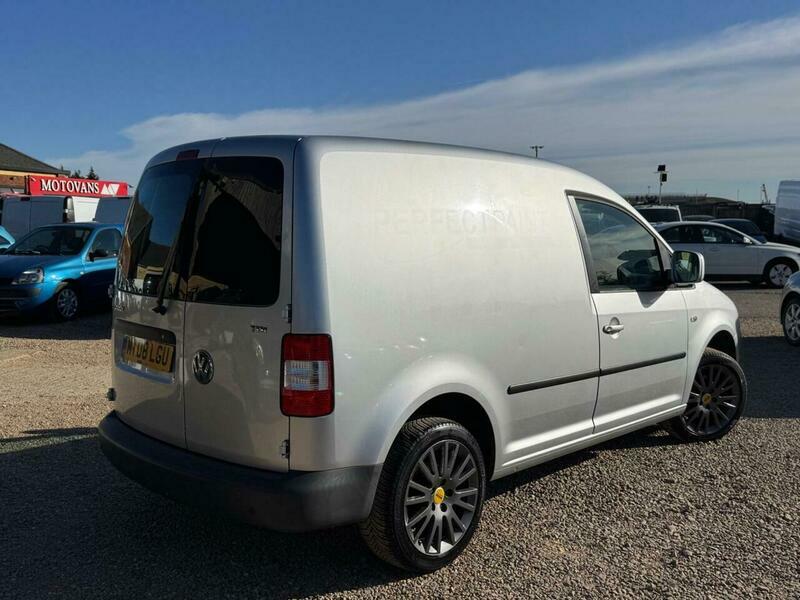 Volkswagen Caddy C20 69Bhp Sdi Van White #3